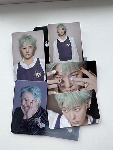 фото грин карта: Набор фотокарт G-DRAGON – 3rd Album “Übermensch” Состав: - 5 фотокарт — 1