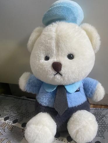 Букеты из игрушек: Мягкие игрушки (набор) - Плюшевый серый котик с белым брюшком и — 2