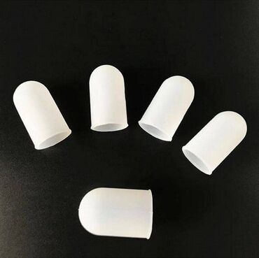 силикон формы: Силиконовые защитные накладки на пальцы - 5 шт, противоскользящая