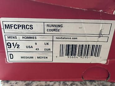 спорт: Оригинальные мужские кроссовки New Balance для бега (модель MFCPRCS) — 2
