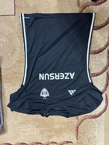 Kişi geyimləri: Futbolka, Adidas, L, rəng - Qara — 2