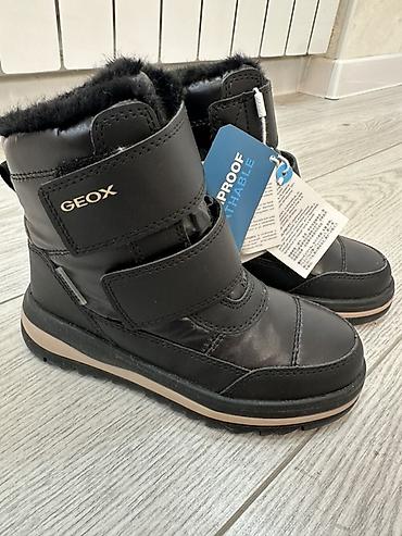 зимние кроссовки lining: Детские зимние ботинки GEOX не подошел размер. - Модель: утеплённые — 3