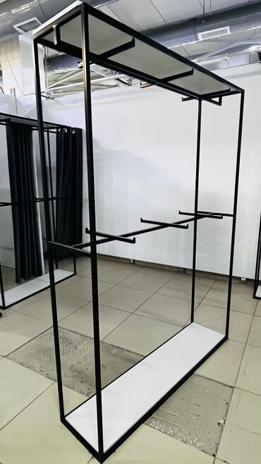 оборудование в бутик: Кронштейн Для одежды, Материал: Металл, Лофт, Б/у