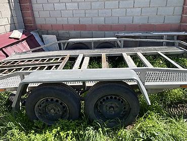 прицеп автовоз на 2 авто: Прицеп, Сar carrier trailer, до 3,5 т, Б/у — 4