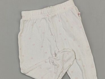 szerokie spodnie beżowe: Sweatpants, F&F, 6-9 months, condition - Very good