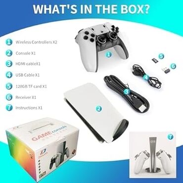 Другие игры и приставки: Беспроводная игровая консоль UKIFIRE с выводом графики в 4K UHD — 7