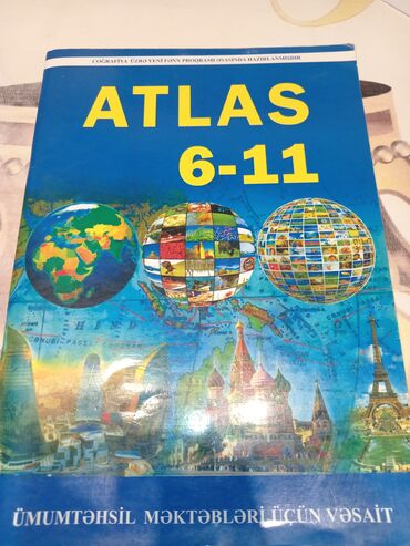 cografiya atlas 6 11: Coğrafi atlas. Yenidir