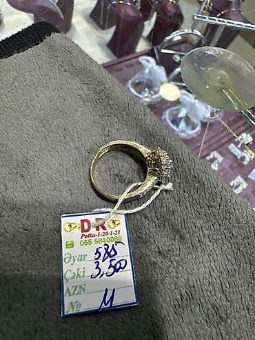 qizil uzukler type 1: Üzük, Sarı qızıl, 585 Əyar, 0-0.25 Karat — 5