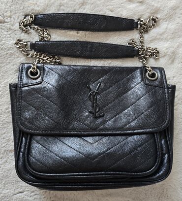 kais mona: YSL, Material: Leather