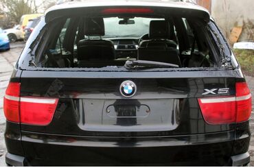 Крышки багажника: Крышка багажника BMW 2008 г., Б/у, цвет - Черный,Оригинал
