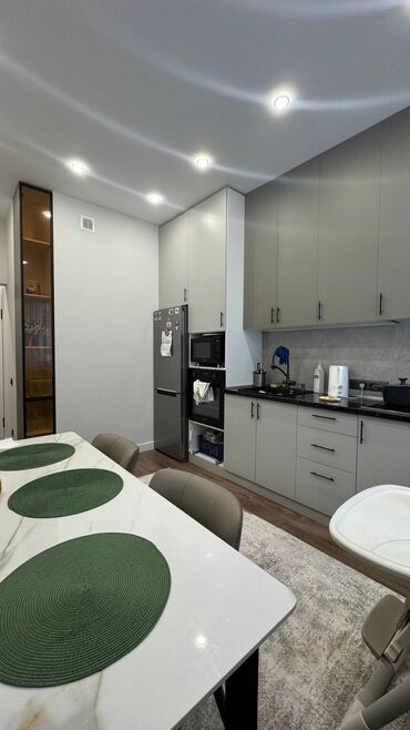 новый квартира: 2 комнаты, 80 м², Элитка, 12 этаж, Евроремонт