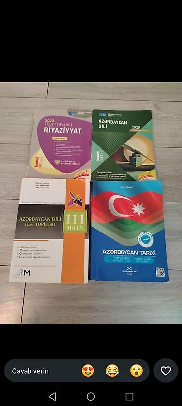 Testlər: Azərbaycan dili Testlər 11-ci sinif, DİM, 1-ci hissə — 5