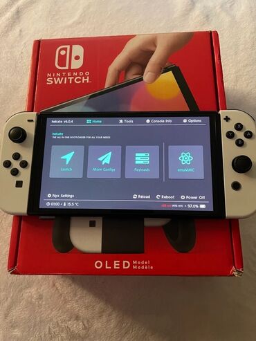 kinder jaje super mario: Nintendo Switch çip quraşdırılması (Proşivka) və istənilən oyunların