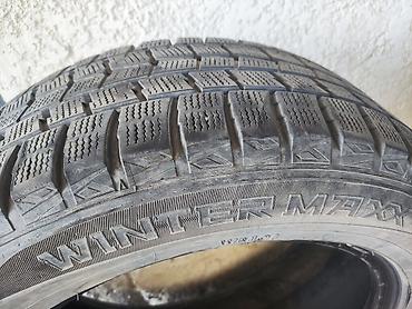 ключи б у: Шины 225 / 55 / R 17, Зима, Б/у, Комплект, Легковые, Япония, DUNLOP — 1