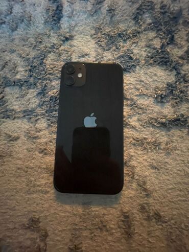 android телефон: IPhone 11, Б/у, 128 ГБ, Jet Black, Чехол, Коробка, 76 %