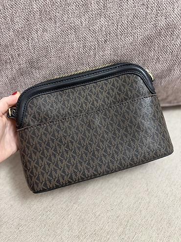 Çantalar: Michael Kors qadın çantası – monoqramlı - Material: MK loqolu — 2