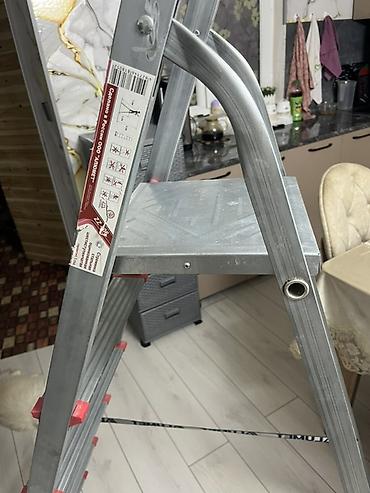 bag alətləri: Alüminium nərdivan – ALUMET - Material: yüngül və davamlı alüminium - — 1
