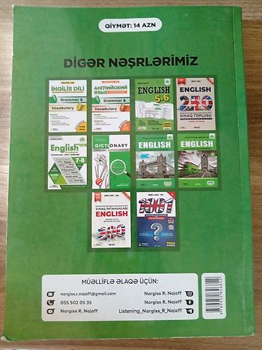 İngilis dili: İngilis dili 5-ci sinif — 2