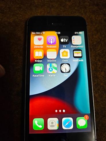 Apple iPhone: Apple iPhone SE (1. generacija), model MP822DN/A, kapacitet 32 GB.93% — 4
