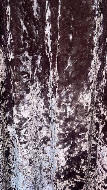 Платья: Повседневное платье, Осень-весна, Длинная модель, Велюр, M — 4