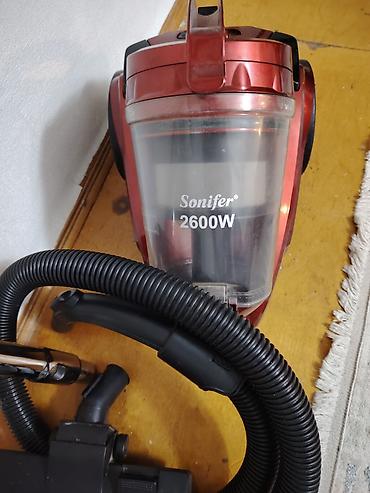 sonifer tozsoran: Sonifer 2600W tozsoran - Güc: 2600 W – güclü sovurma ilə xalça, sərt — 2