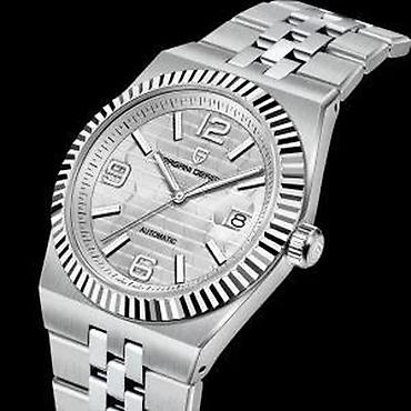 Ručni satovi: PAGANI DESIGN PD-YS027 - 40.5mm -Bela- Rolex Land-Dweller Potpuno nov — 15