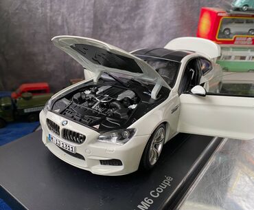 Avtomobil modelləri: Коллекционная модель BMW M6 F13M Coupe Alpine White 2012 Dealer — 21