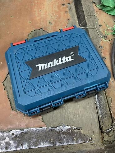 Электр шаймандары: Аккумуляторный шуруповерт/дрель Makita (brushless) в кейсе — 1