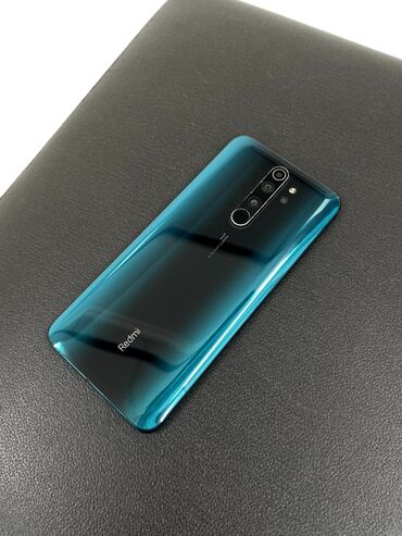 Xiaomi, Redmi Note 8 Pro, Б/у, 64 ГБ, цвет - Синий, 2 SIM