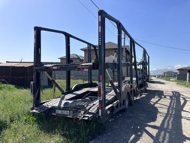Прицепы и полуприцепы: Прицеп, Lohr, Автовоз, 6 т, Б/у
