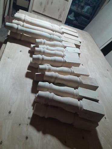 Ножки для мебели: Ножки для мебели, Для стола, Дерево — 1