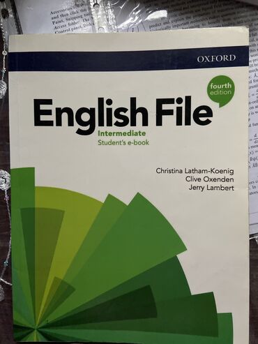 english file: English file,Intermediate level and workbook 7 manat Cavabları ilə