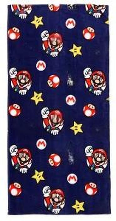 Towels: SUPER MARIO PESKIR 70X140 CM NOV ZA PLAZU ILI KUPANJE PAMUK | Cene — 2