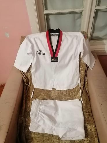 спорт: Salam aleykum Oglan ve qiz uşaqlari ucun Taekvando döyüş kimanosu — 1