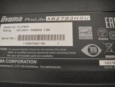 Monitori: Iiyama IPS monitor 27" Prodajem vrhunski monitor Iiyama ProLite — 13