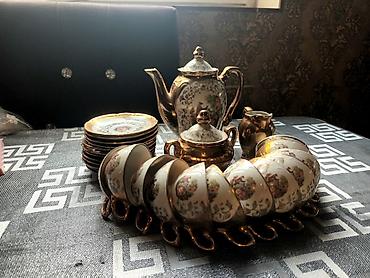 coffee lavazza: Qəhvə dəsti, rəng - Qızılı, Kobalt, 12 nəfərlik, Almaniya — 2