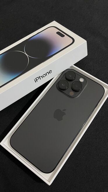 Apple iPhone: IPhone 14 Pro, Б/у, 256 ГБ, Защитное стекло, Чехол, Коробка, 87 %