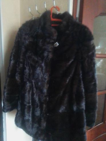 Шубы: Шуба, Норка, Короткая модель, XL — 1