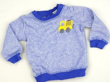 bluzka z traktorem dla chłopca: Sweatshirt, Lupilu, 3-6 months, condition - Perfect