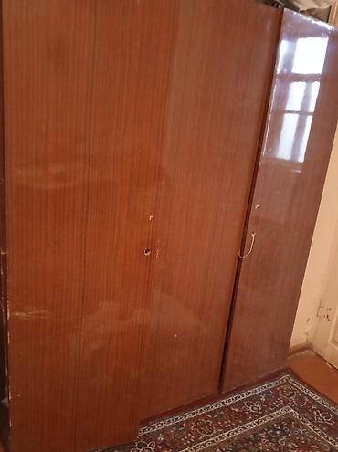 skaf paltar: Klassik üslubda taxta paltar dolabı - Material: cilalı taxta/şpon — 1