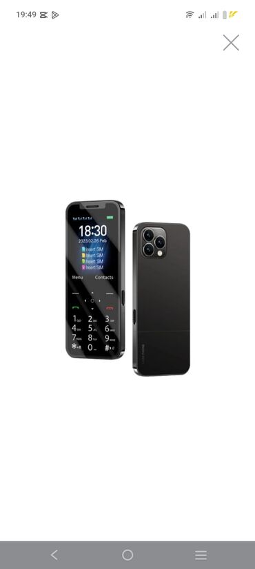 fly bl6401 телефон: X-inova HERO1 düyməli mobil telefon Əsas xüsusiyyətlər: - 2.01" ekran