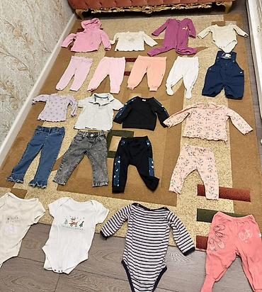 Uşaq geyimləri dəsti – qız üçün qarışıq paket Paketin tərkibi: - 2