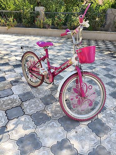 Uşaq velosipedləri: Uşaq velosipedi – LADA SPORT, qızlar üçün dizayn - Rəng: çəhrayı-ağ — 2
