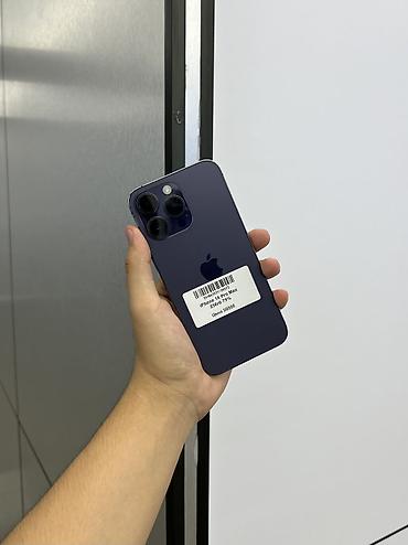 iphone zs: IPhone 14 Pro Max, Б/у, 256 ГБ, Deep Purple, Защитное стекло, Чехол, В рассрочку, 79 % — 1