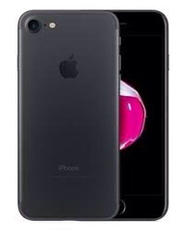 iphone 13 бишкек: IPhone 7, Колдонулган, 128 ГБ, Кара, Каптама, 100 %