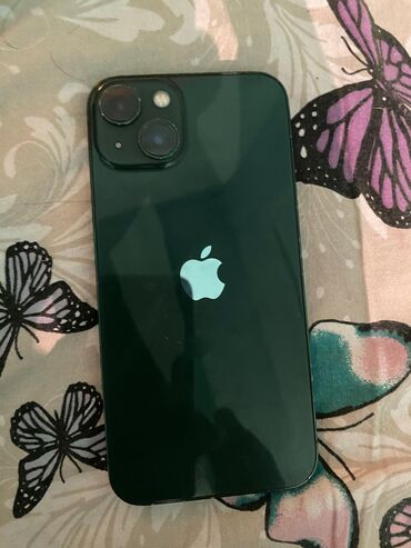 usb type c: IPhone 13, 128 GB, Yaşıl, Face ID, Sənədlərlə, Zəmanət