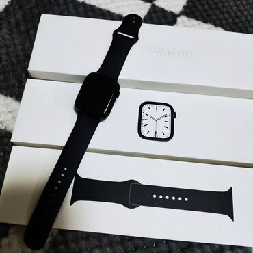 Продаю Apple Watch Series 7 45mm Aluminium ceramic case ION-X glass