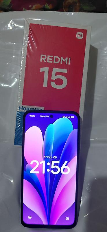 redmi note 8t: Redmi, Redmi 15, Б/у, 128 ГБ, цвет - Черный, 2 SIM — 2