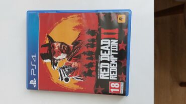 Oyun diskləri və kartricləri: Red Dead Redemption 2, Ekşn, İşlənmiş Disk, PS4 (Sony Playstation 4), Ünvandan götürmə