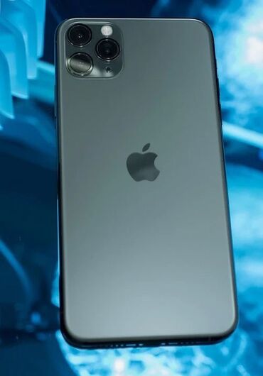 старый телефон мобильный: IPhone 11 Pro Max, Б/у, 128 ГБ, Alpine Green, Зарядное устройство, Защитное стекло, Чехол, 78 %